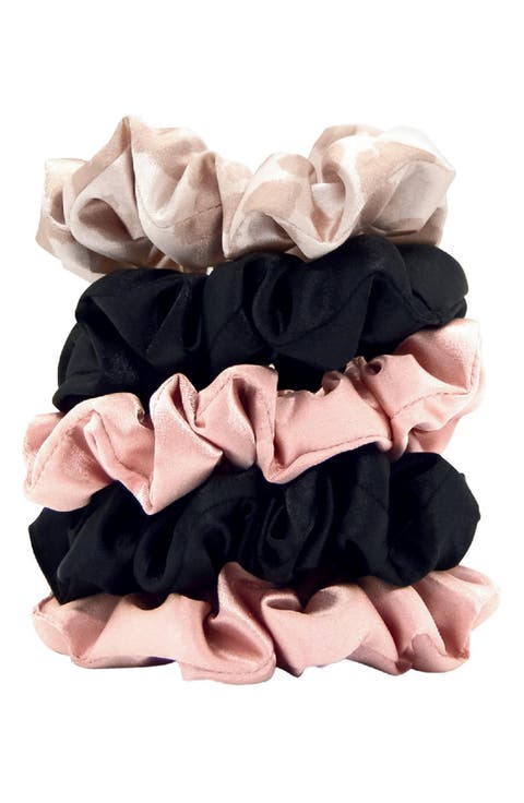 Satin 5-Pack Sleep Scrunchies