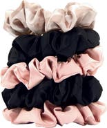 Kitsch Satin 5-Pack Sleep Scrunchies