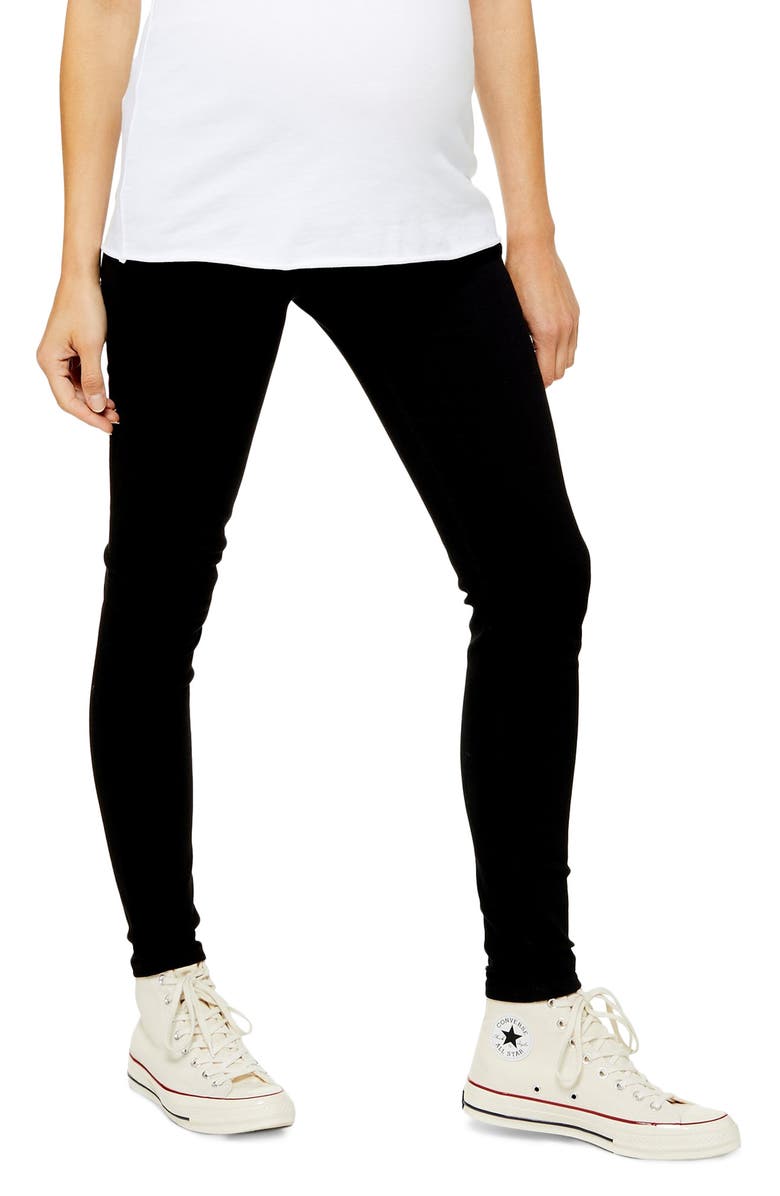 Topshop Jamie Under Bump Maternity Jeans, Main, color, 