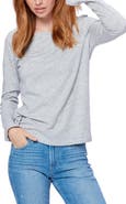 PAIGE Audra Long Sleeve Cotton Blend Pullover