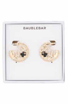 Spider Web Hoop Earrings