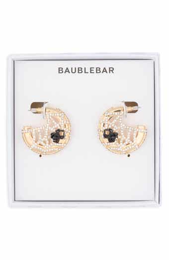 Spider Web Hoop Earrings