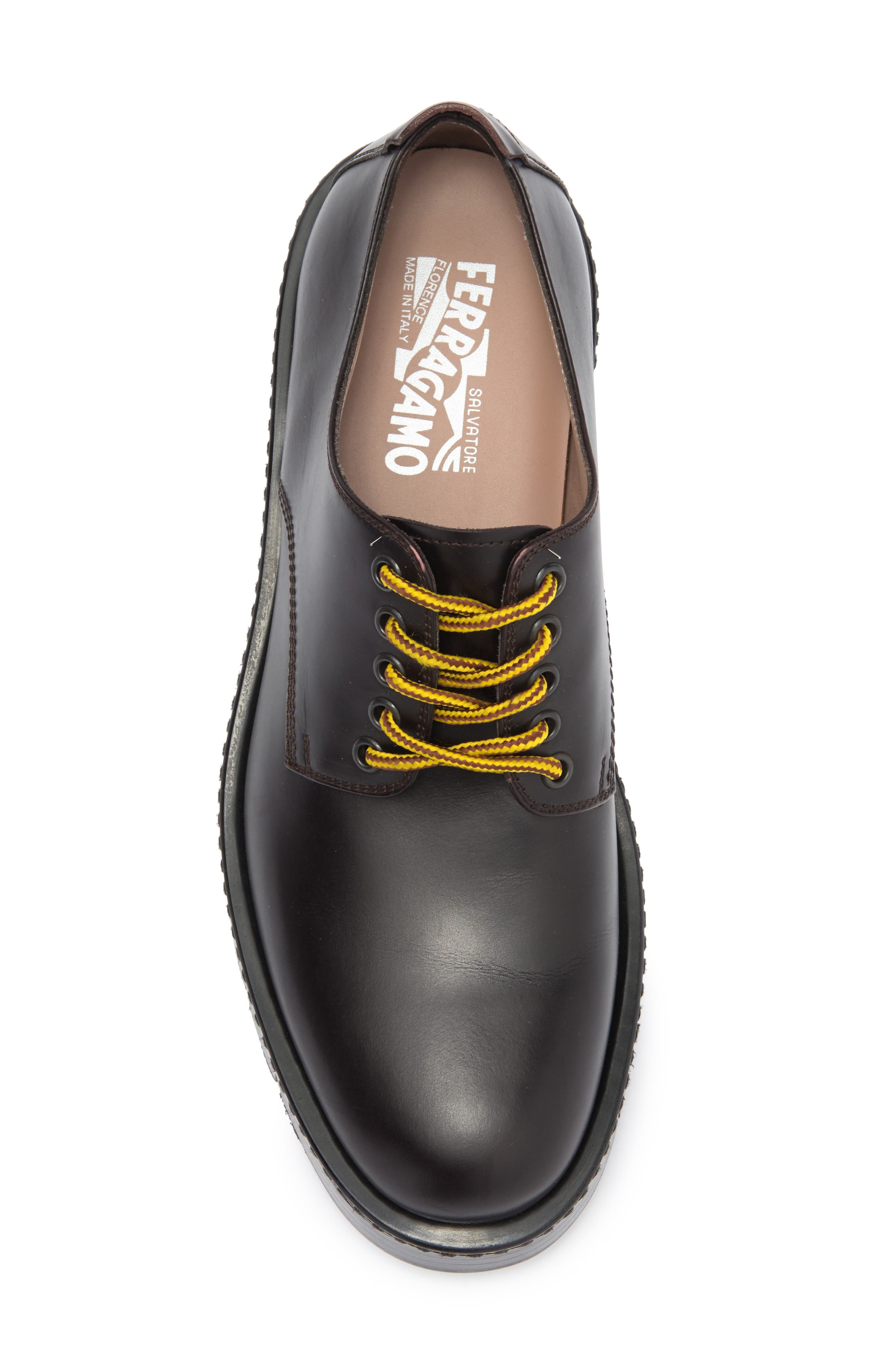 FERRAGAMO Rudy Lug Sole Derby (Men) | Nordstromrack display picture 3