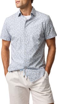 Rodd & Gunn Dorset Street Floral Short Sleeve Button-Up Shirt