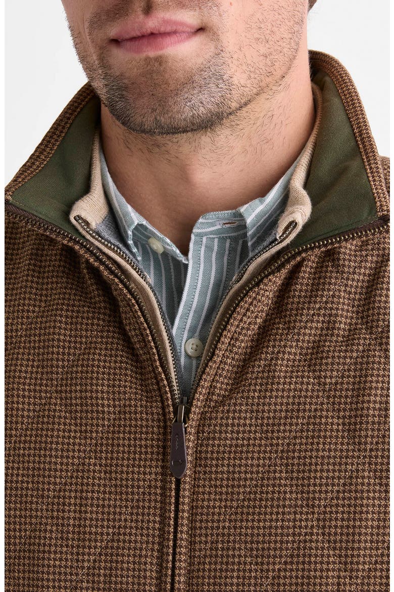 Dorset Quilted Wool Blend Vest, Alternate, color, L631 KHAKI
