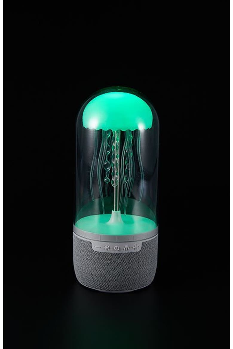 Jelly Fish Mood Lamp Speaker, Alternate, color, None