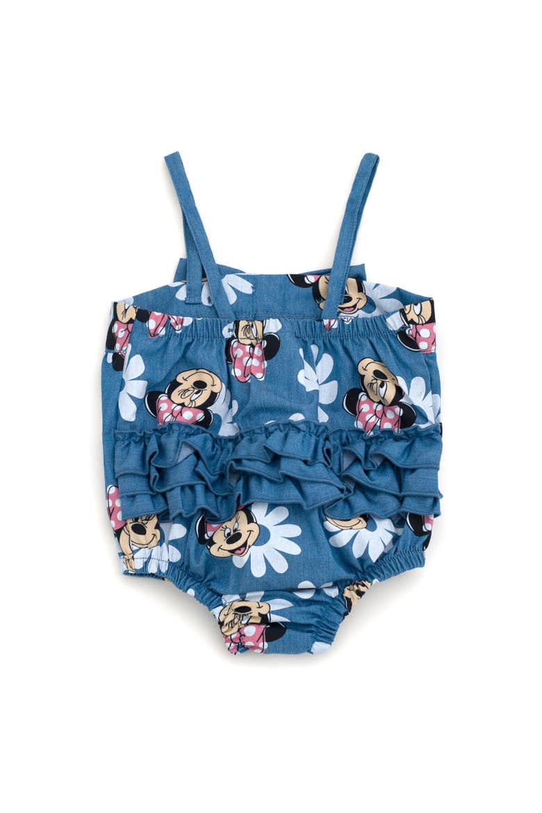 Minnie Mouse Sleeveless Bubble Romper, Alternate, color, Blue