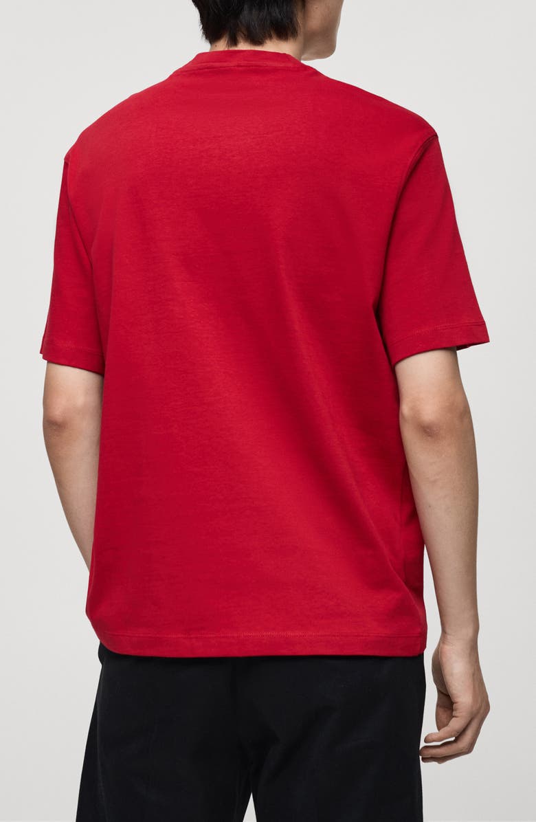 MANGO Boxy Cotton Graphic T-Shirt, Alternate, color, 