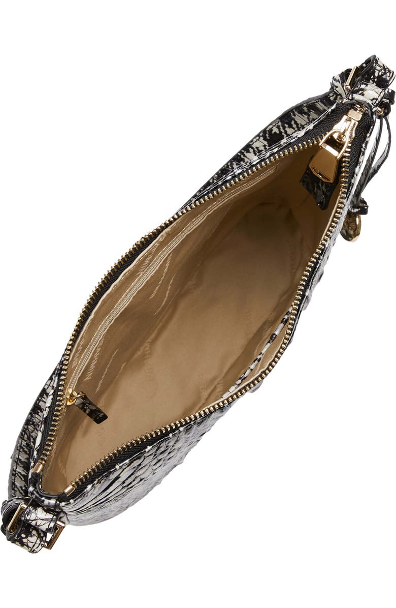 Brahmin Katie Croc Embossed Leather Crossbody Bag, Alternate, color,