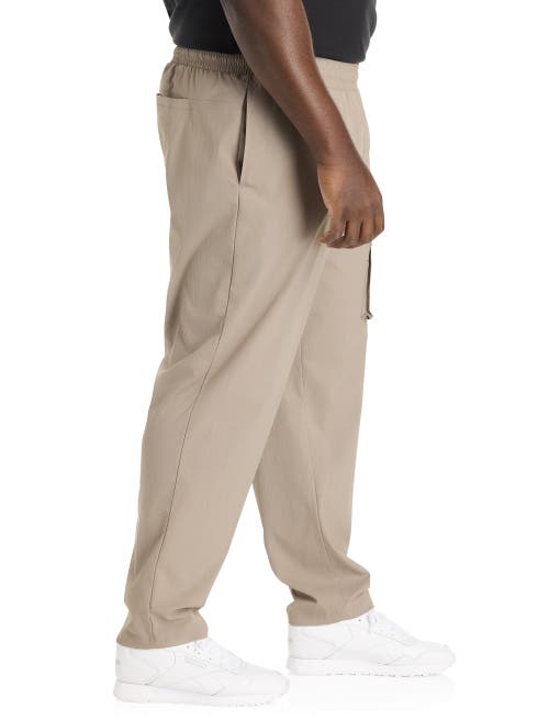 Reebok Big & Tall Performance Cargo Pants In Taupe