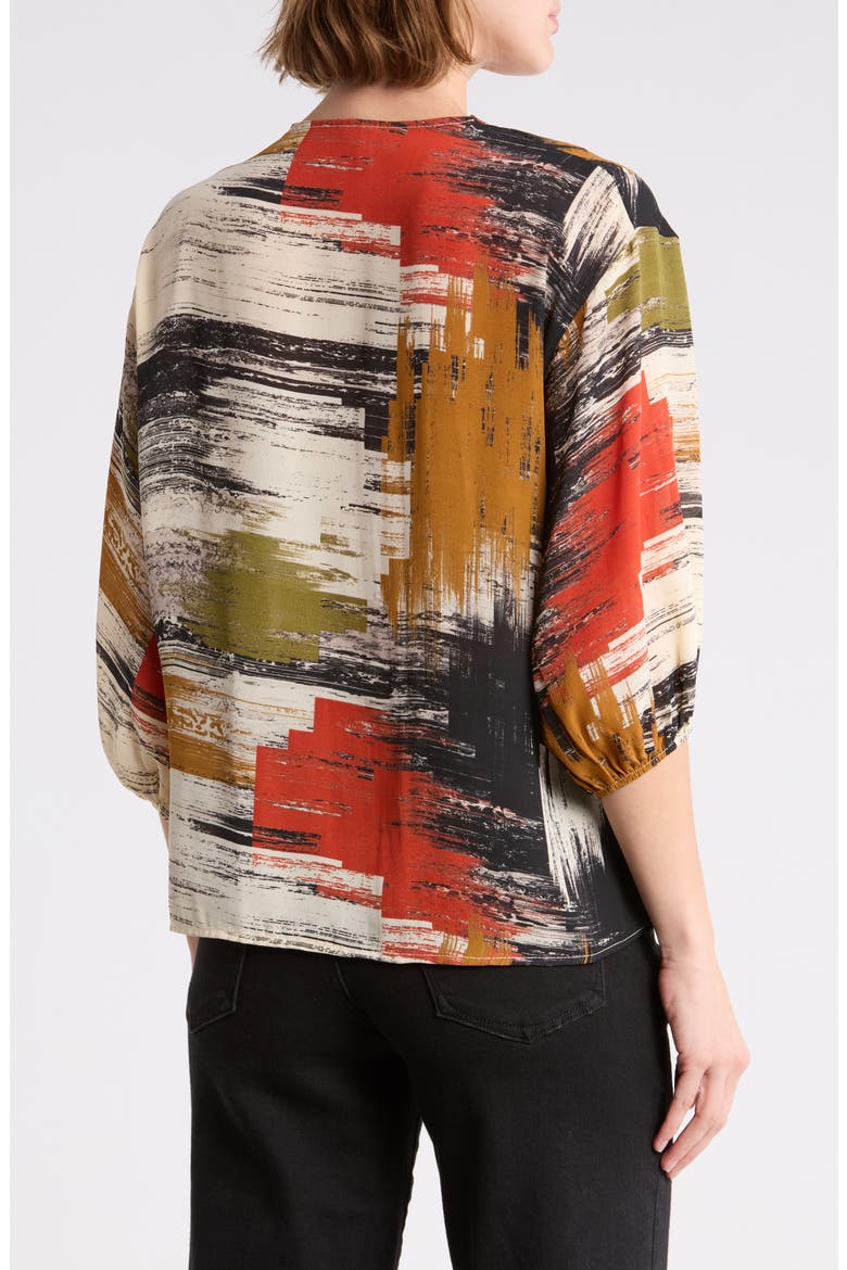 Scarf Neck Top, Main, color, TAUPE