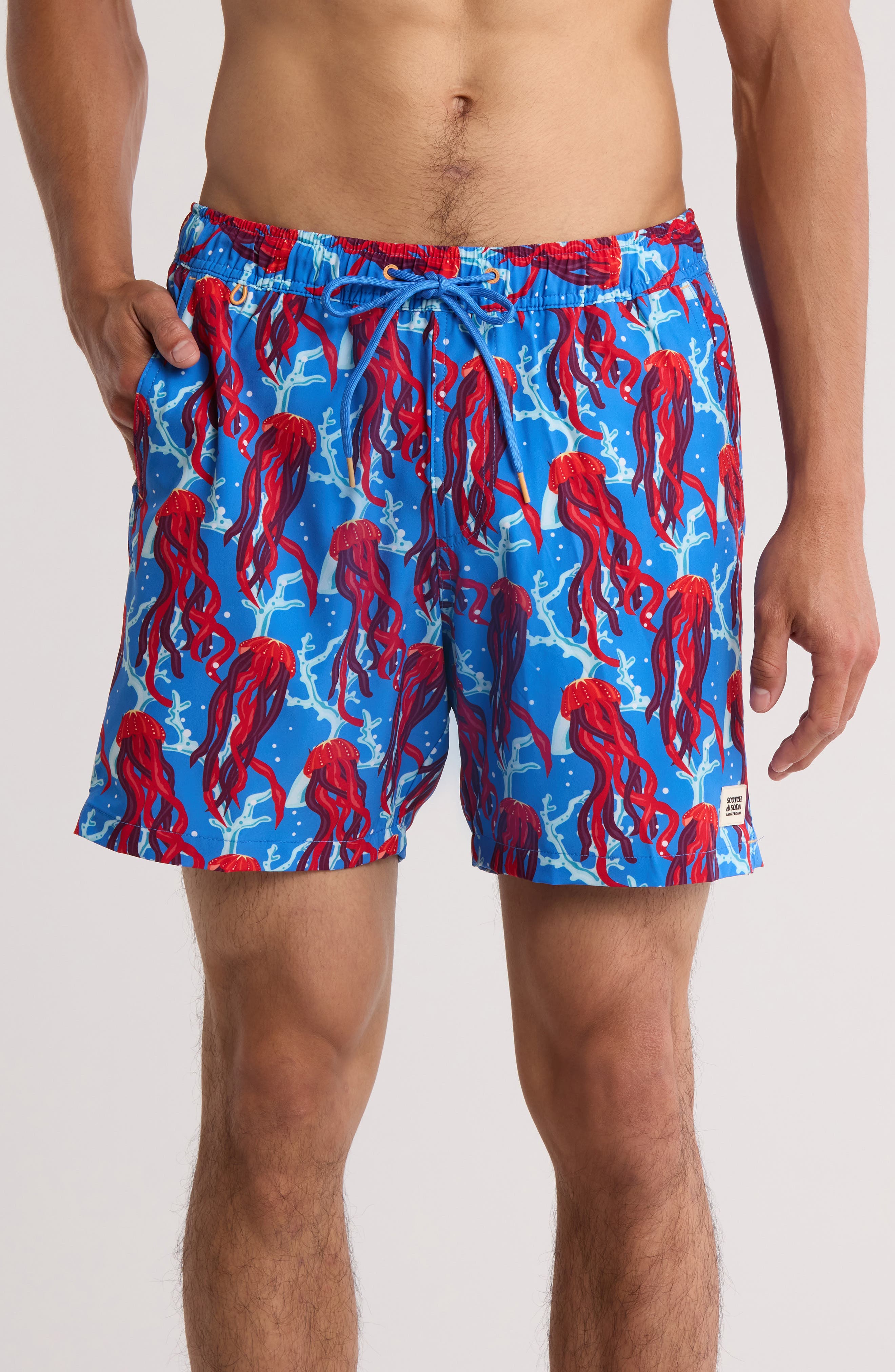 Scotch & Soda Under the Sea Swim Trunks