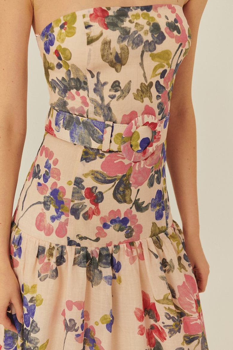 Imani Midi Dress, Alternate, color, Beige