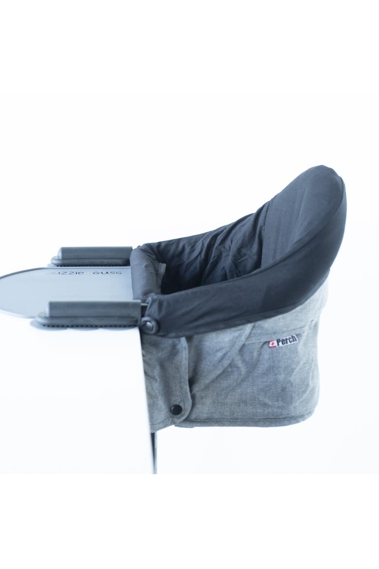 Perch Seat Liner | Protective Cover for Perch Hook-on Highchair. Machine Washable, Alternate, color, Black