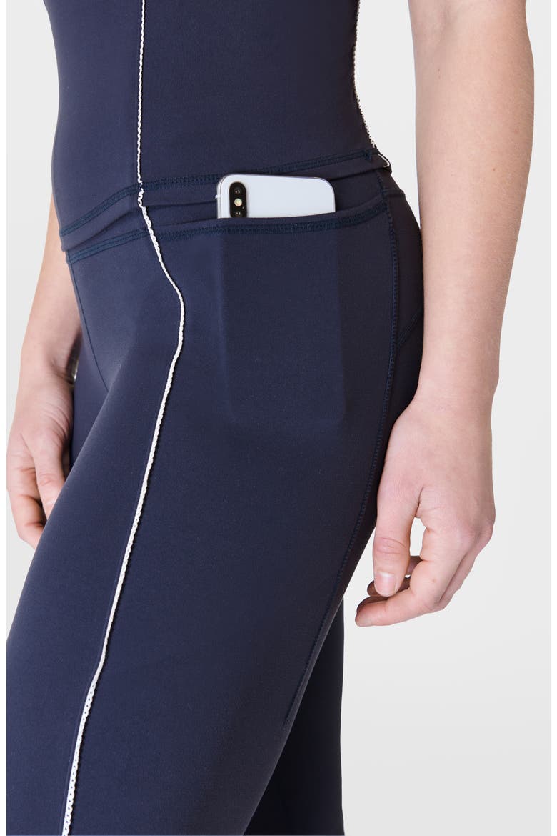 Soft Sculpt Flare Pants, Alternate, color, NAVY BLUE