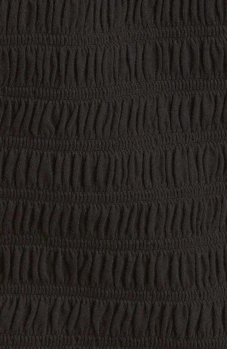 Veronica Beard Langston Smocked Puff Sleeve Top, Alternate, color, 