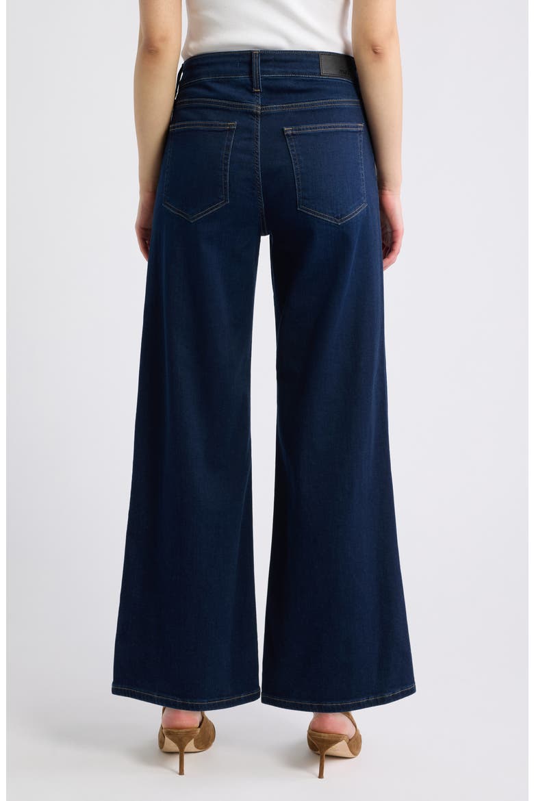 Paloma High Waist Wide Leg Jeans, Alternate, color, DEEP BRUSHED FEATHER