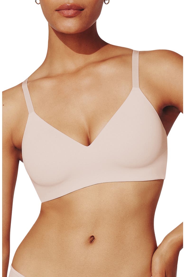 24/7® Classic Wireless Bra, Main, color, SOFT PINK