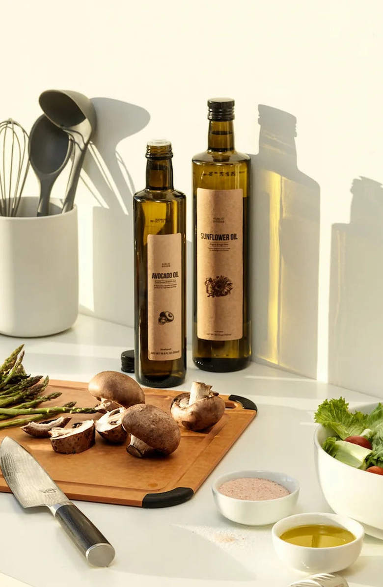 PUBLIC GOODS Cutting Board, Alternate, color, Tan