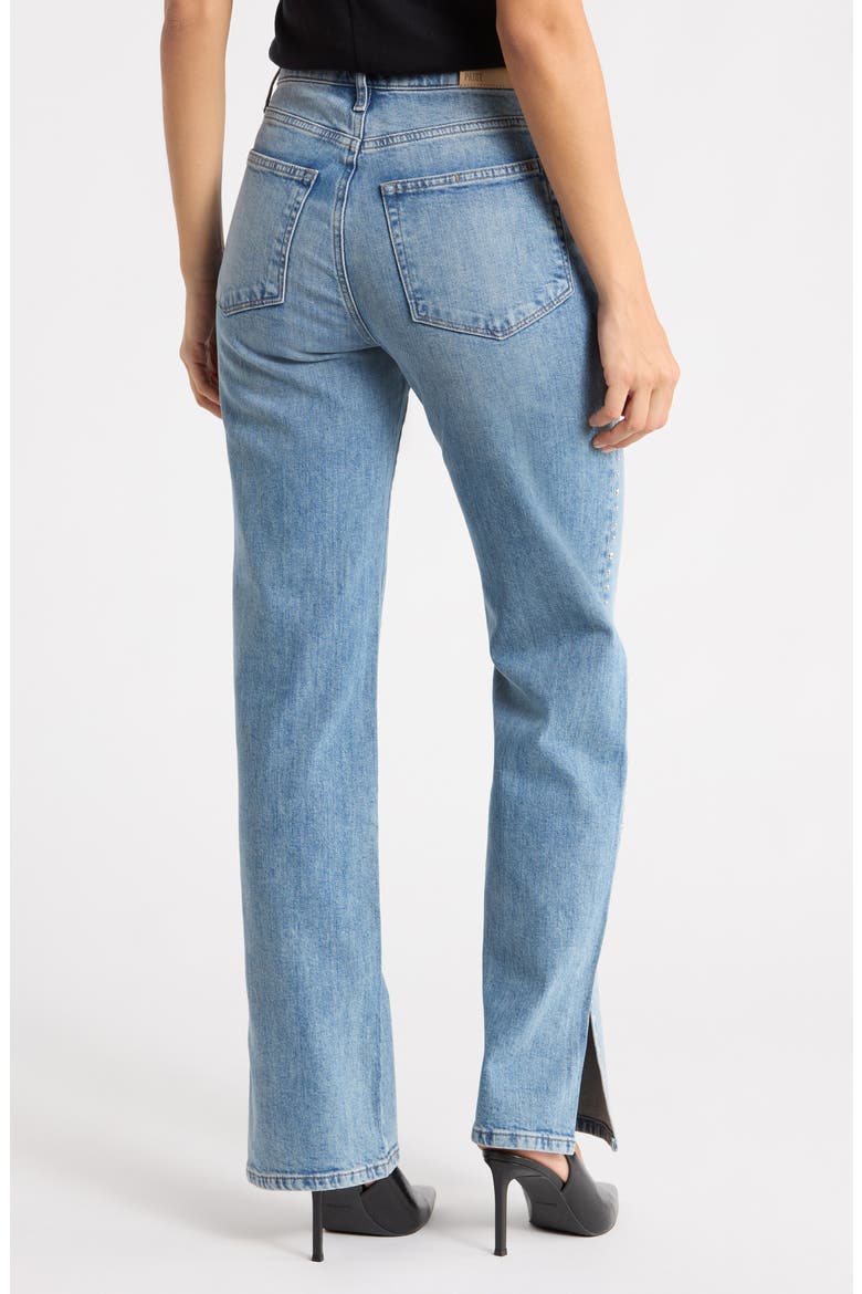 Stevie Slit Studded Skinny Jeans, Alternate, color, SHALLOWS EMBELLISHED