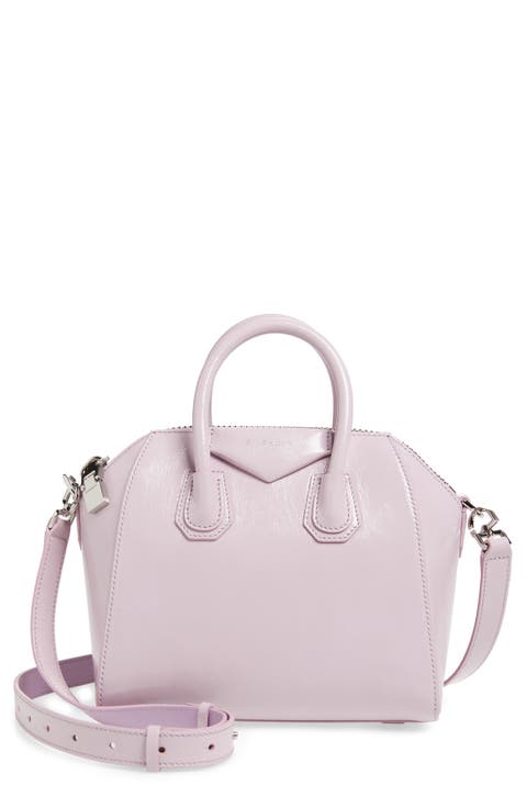 Mini Antigona Box Leather Satchel