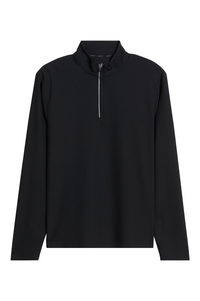 Hoppin Rib Quarter Zip, Alternate, color, BLACK