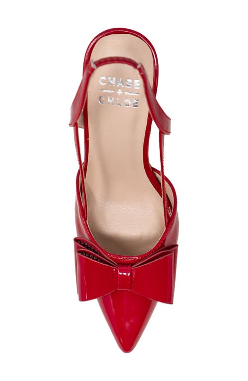 Chase & Chloe Chase And Chloe Amalia Slingback Pump
