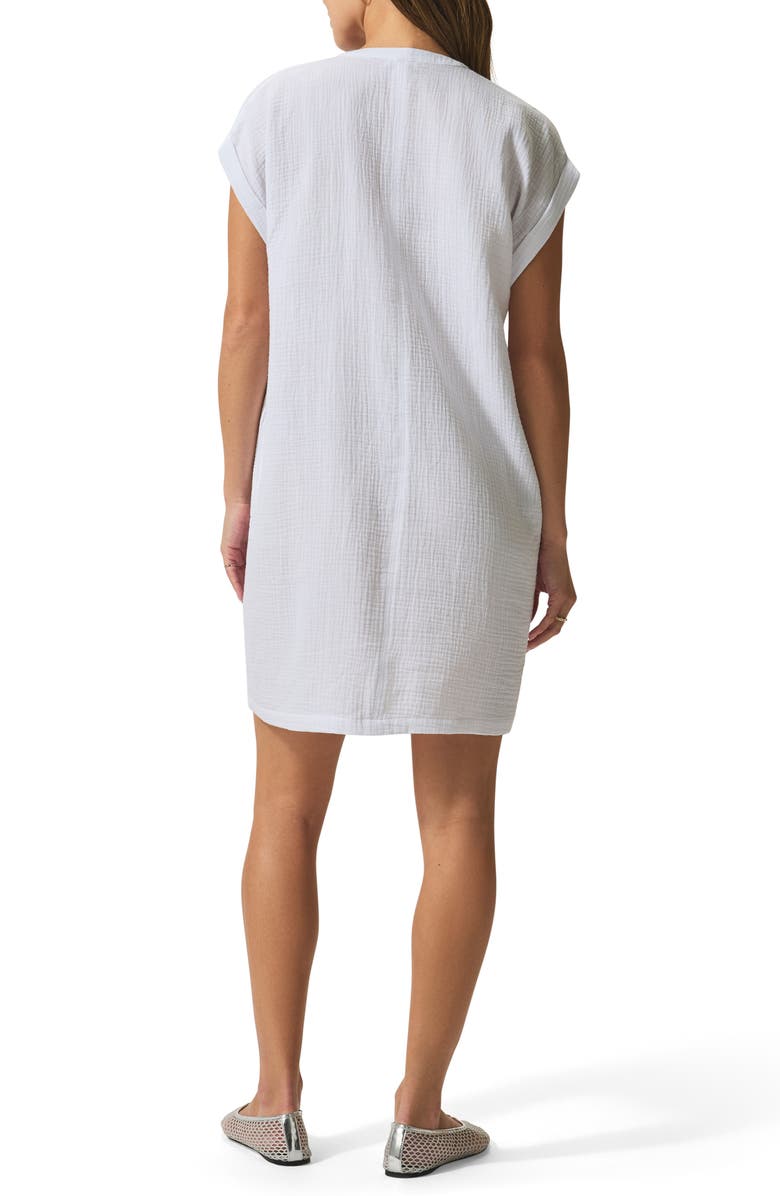 Splendid Adele Cotton Gauze Minidress, Alternate, color,