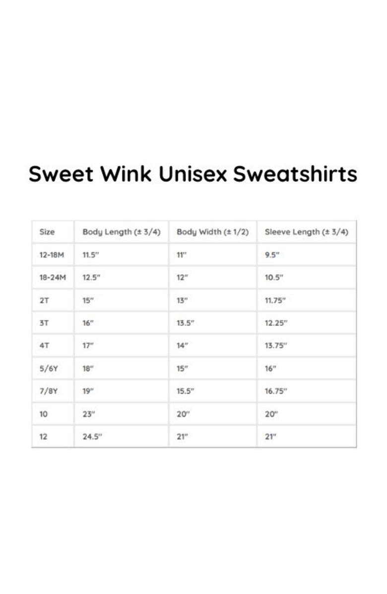 Sweet Wink Love Sequin Patch Valentine's Day Sweatshirt, Alternate, color, Ballet Pink
