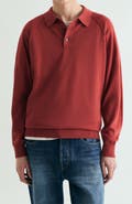 Scalpers Raglan Polo Neck Sweater
