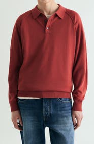 Scalpers Raglan Polo Neck Sweater