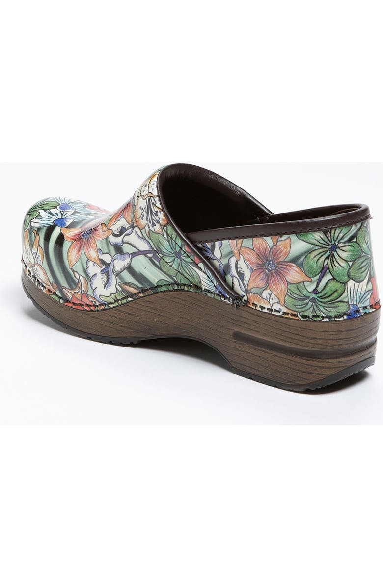 Dansko 'Professional - Tiger Lily' Patent Clog, Alternate, color,