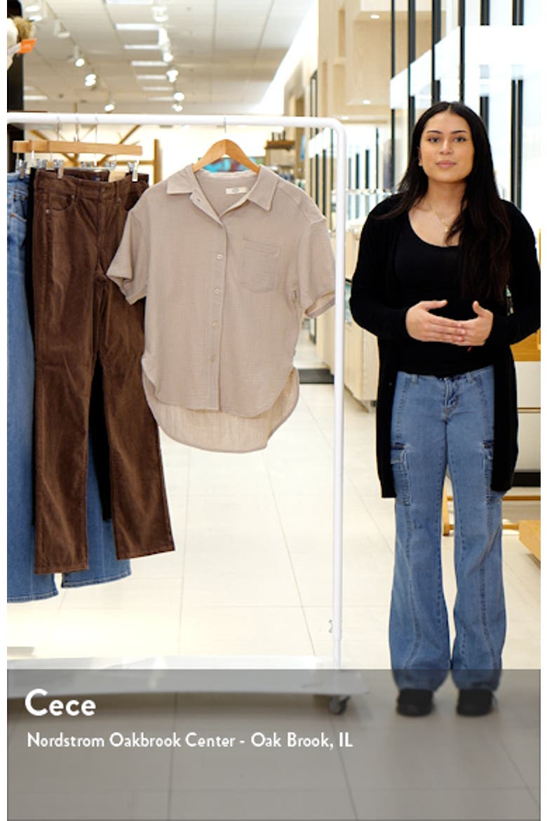 Embrook Short Sleeve Cotton Gauze Pajama Top video