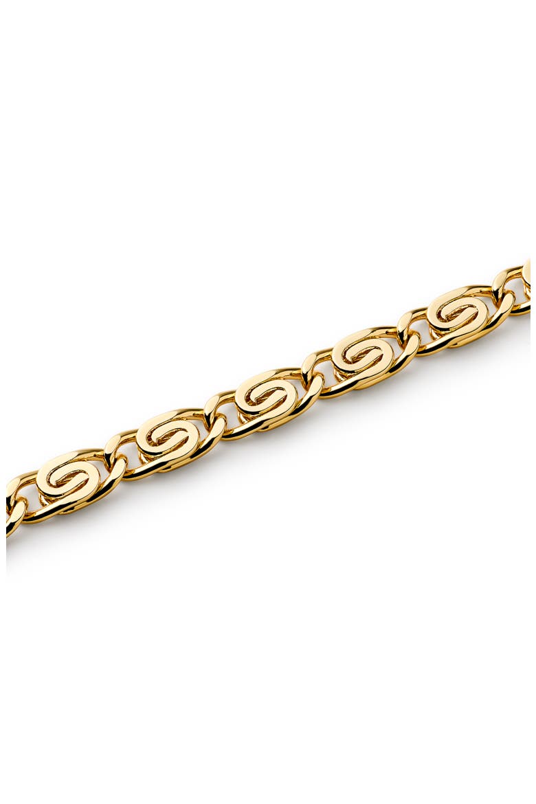 Gold Chain Bracelet - Navy Bracelet, Alternate, color, Gold