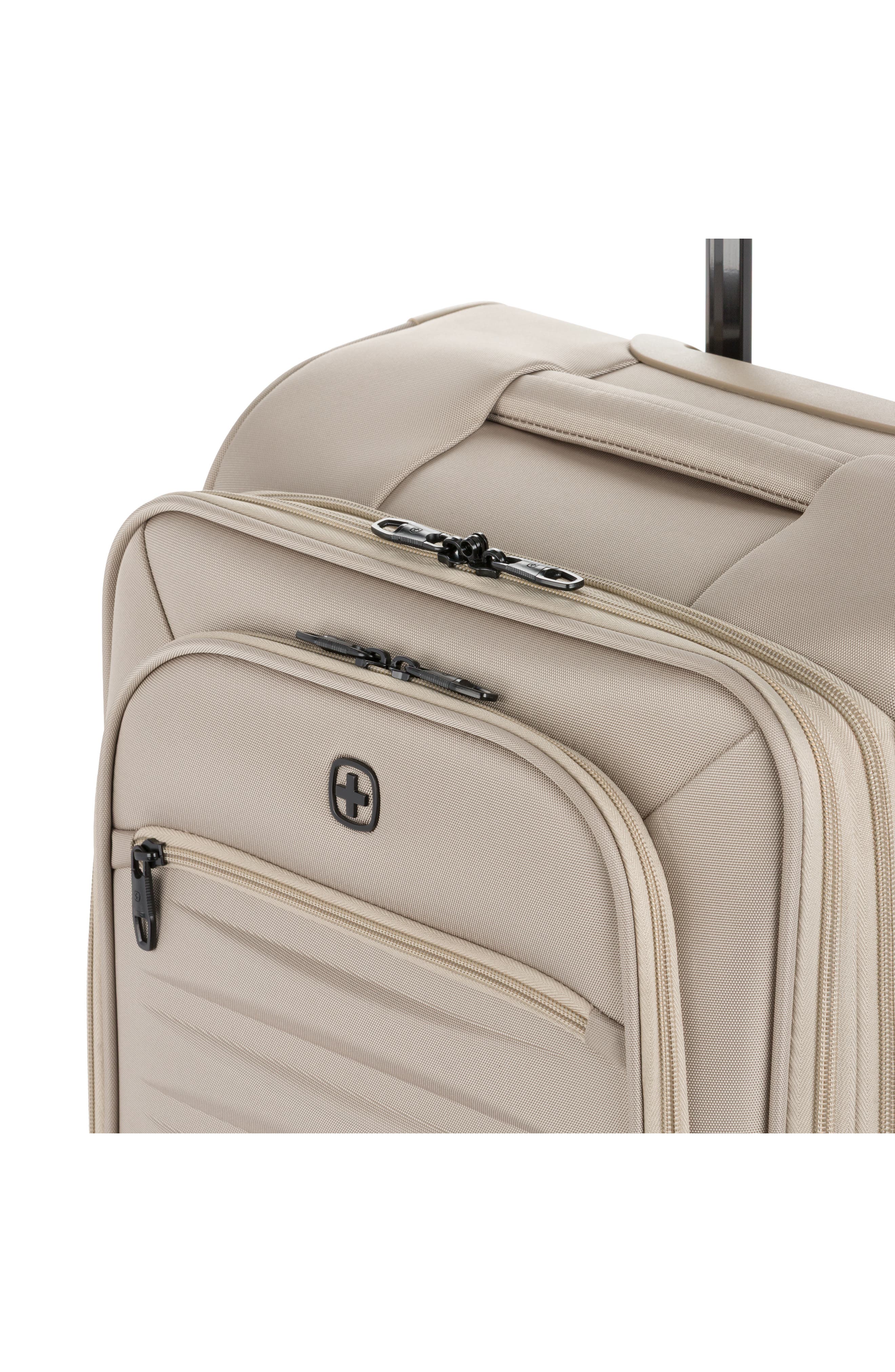SWISSGEAR 21" Softside Carry-On Luggage, Alternate, color, Beige