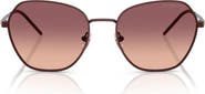 Emporio Armani 55mm Irregular Sunglasses