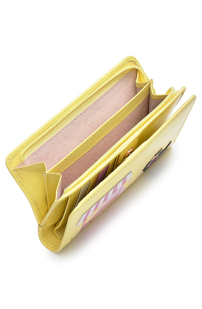 Radley Candy Floss Bifold Leather Wallet, Alternate, color, Panna Cotta