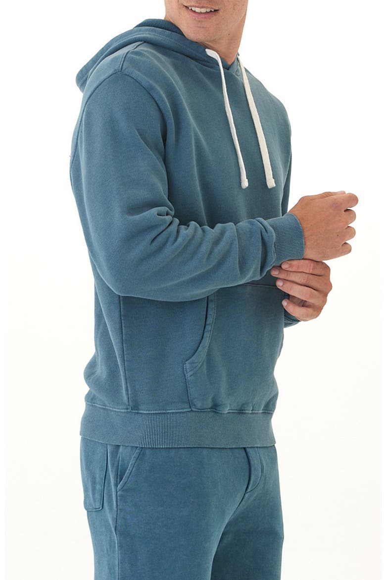 Everett Heavyweight Hoodie, Alternate, color, OCEANIC