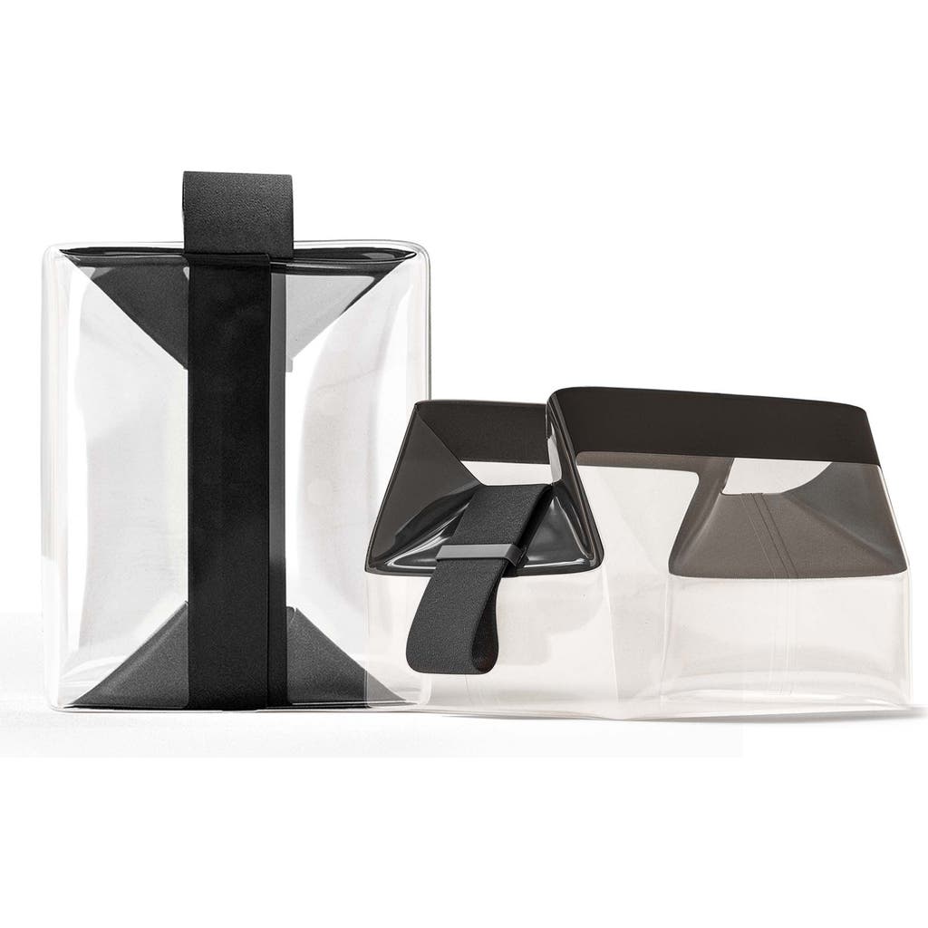 Cadence Medium Parcel Bag Duo In Black