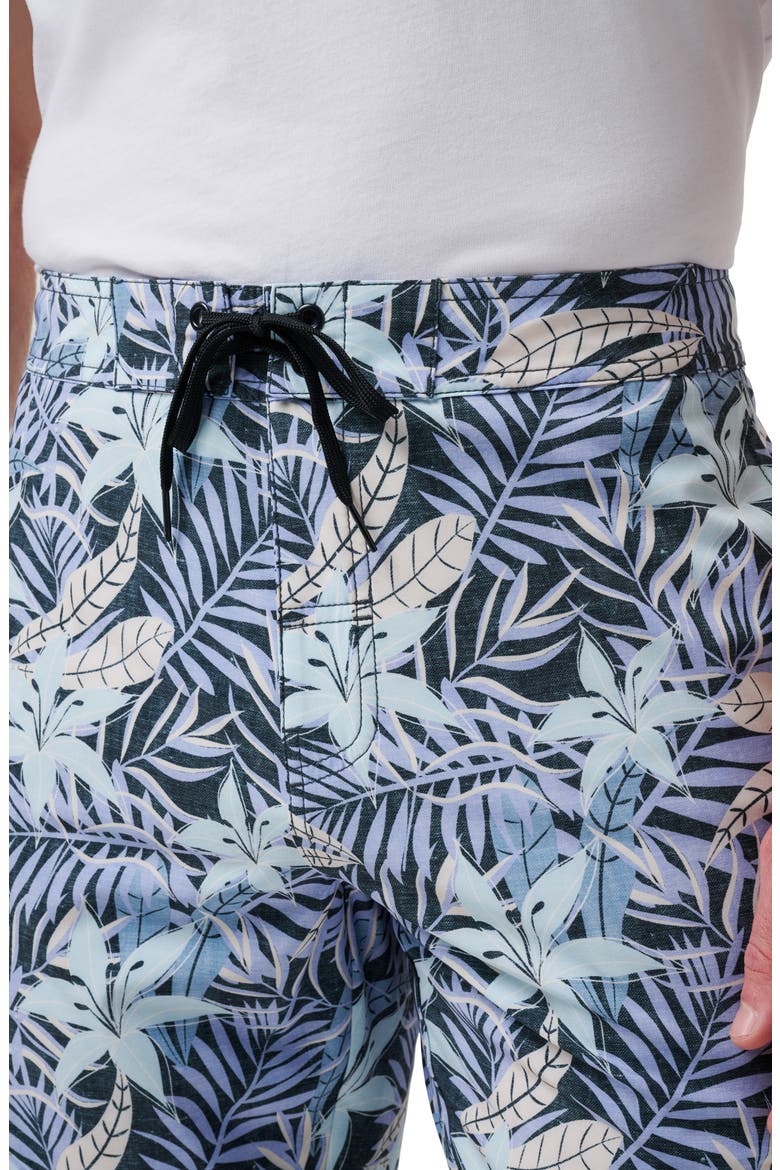 Continental King Board Shorts, Alternate, color, BLACK
