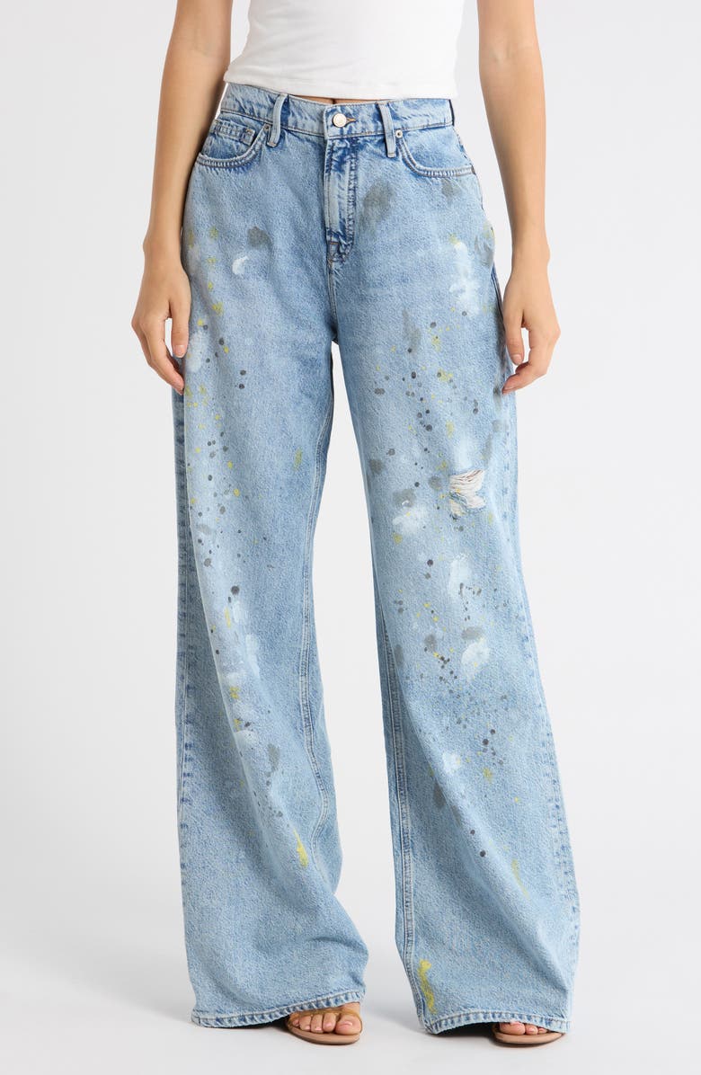 Good American Good Ease Jeans, Main, color, Indigo1002