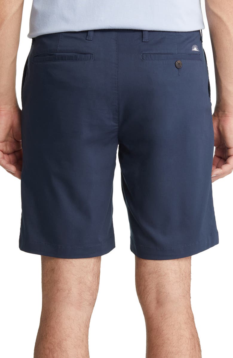 Faherty Movement Chino Shorts, Alternate, color, Navy