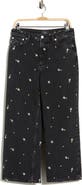 Rails Getty Embroidered Crop Wide Leg Jeans
