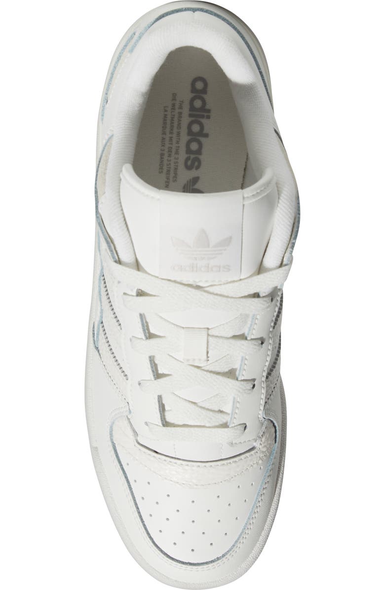 adidas Forum Low CL Sneaker, Alternate, color, White/ White/ Grey