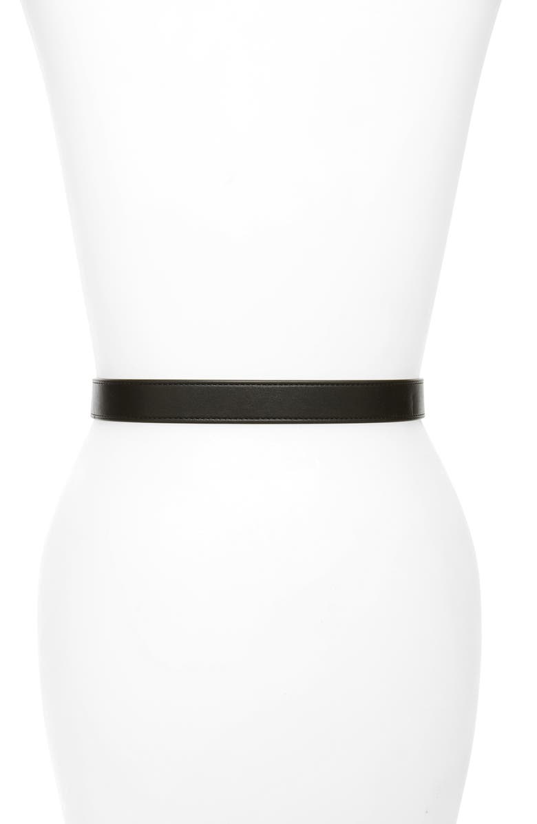 Tory Burch Reversible Leather Belt, Alternate, color, 