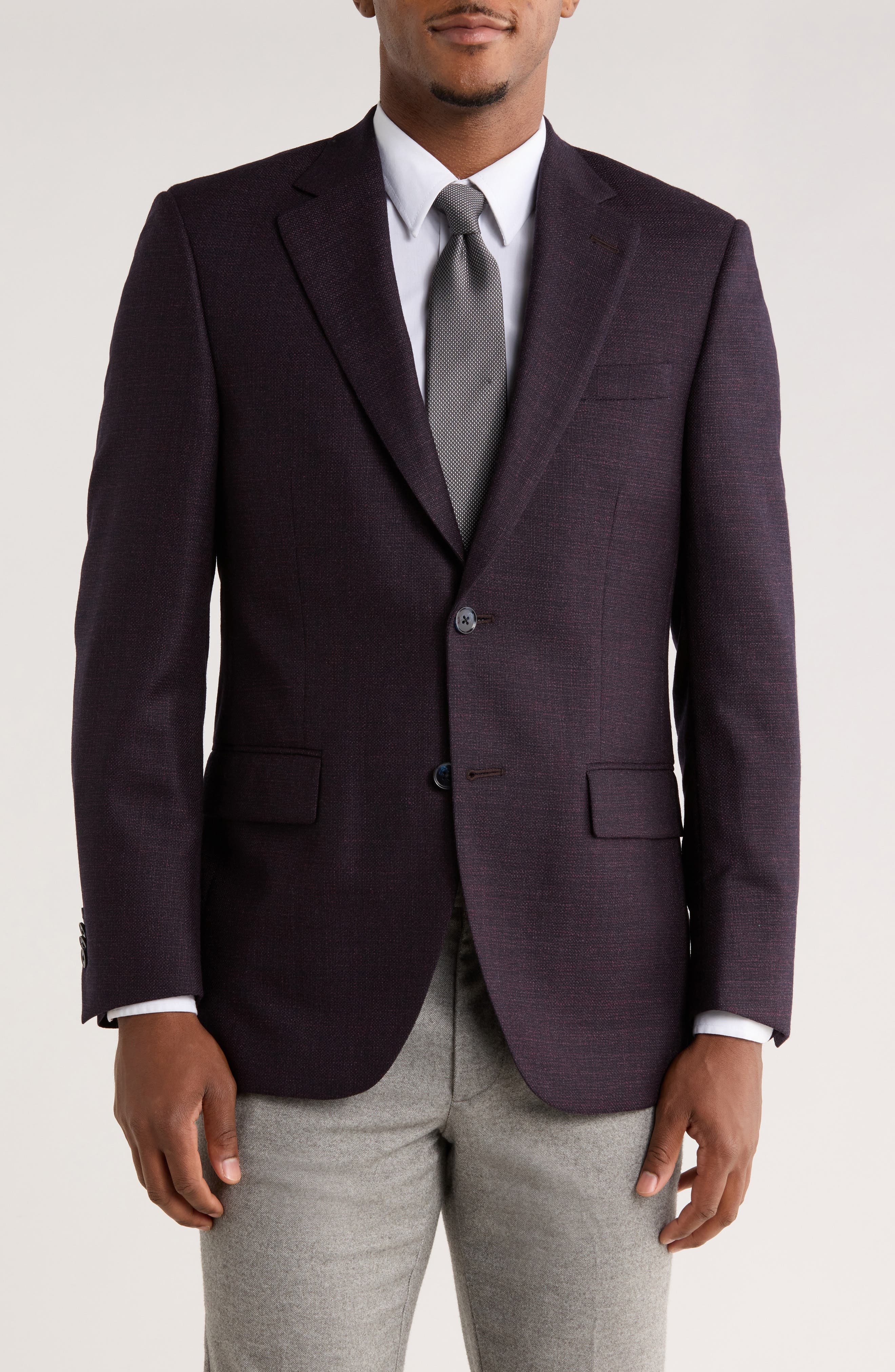 Peter Millar Textured Wool Sport Coat