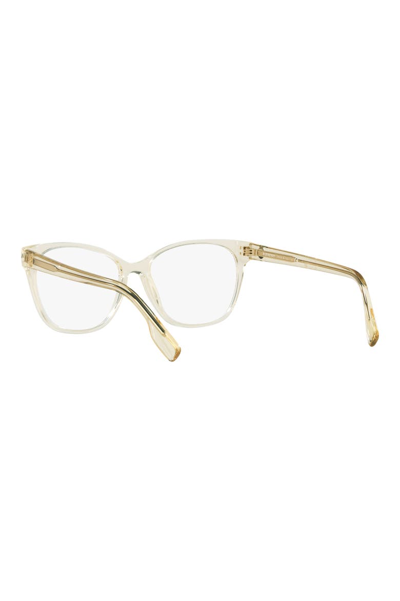 Caroline 53mm Square Optical Glasses, Alternate, color, YELLOW