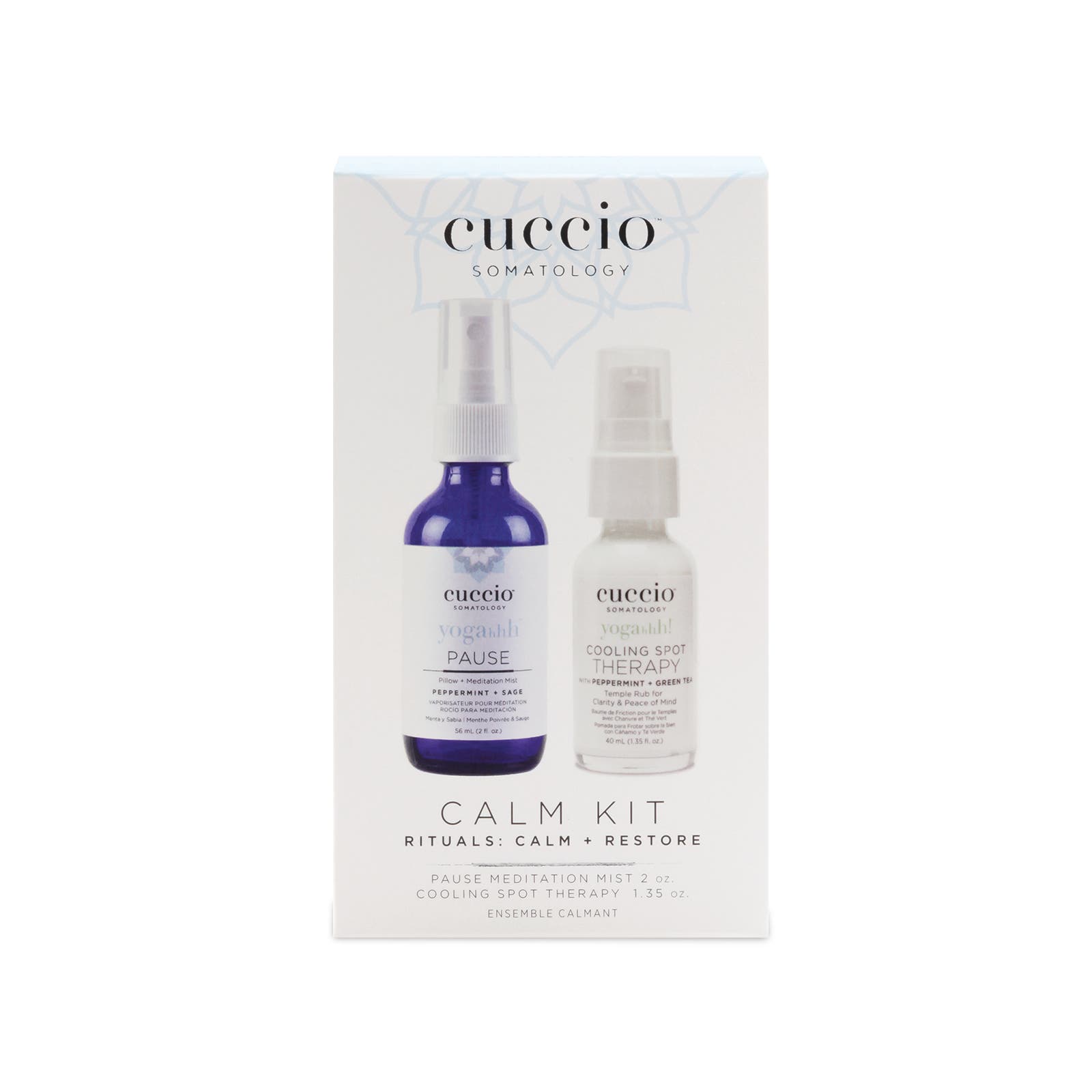 Cuccio Calm Kit in White Box 
