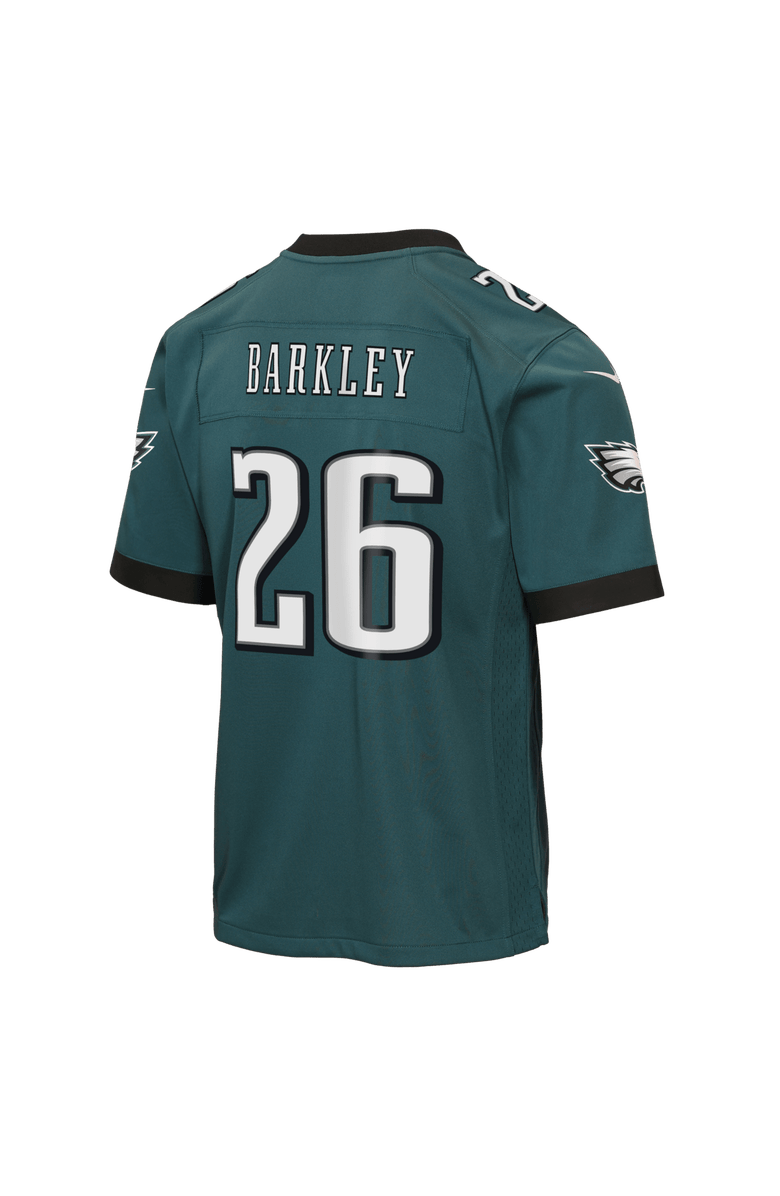 Nike Youth Nike Saquon Barkley Midnight Green Philadelphia Eagles Team Game Jersey, Alternate, color, Green