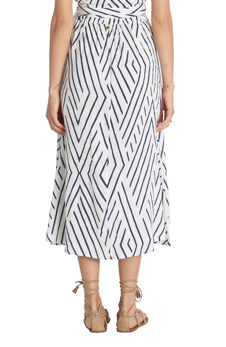 Billabong Time Again Woven Midi Skirt, Alternate, color,
